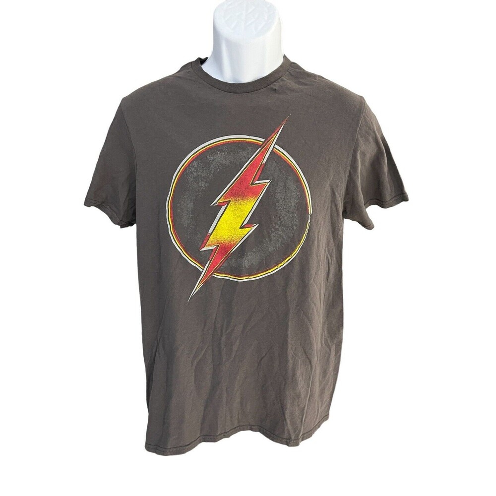 The Flash dc universe men's M t-shirt flash logo